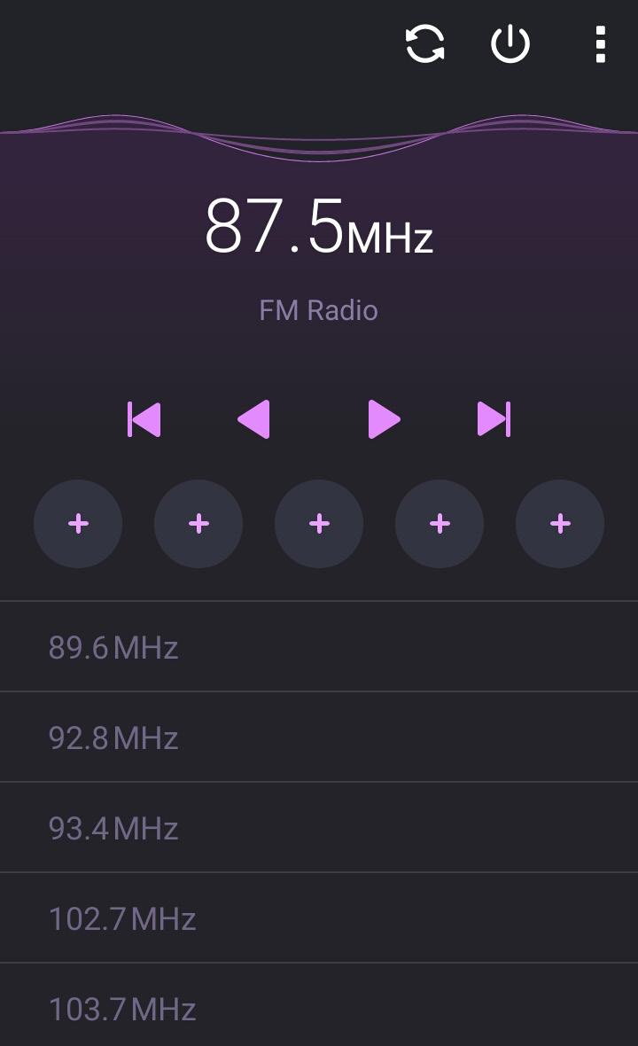 FM Radyo ZenFone unuzu kullanarak sevdiğiniz yerel radyo istasyonlarını dinleyin. 1. ZenFone unuza bir kulaklık takın. 2. > ASUS > FM Radio (FM Radyo) öğesine dokunun.