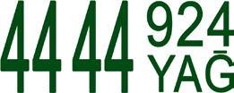 AY-4-03/ 4 F 8798 - AY-4-03/6 4 B 3932 - AY-4-03-33 * Güncel araç plakaları için 44 44 924 numaralı telefondan PETDER ile temasa geçebilirsiniz.