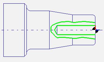 56: Tarama alanı seçimi Ölçülendirme komutlarını kullanarak parçanın boyutlandırma işlemleri yapılarak, parçanın son şekli tamamlanır. 1.1.7. Operasyonlar Şekil 1.