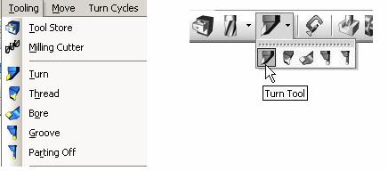 Şekil 2.3: Tool Store İletişim Penceresi Tool Store seçtiğiniz takımların kaydının tutulması ve kullanmadan önce takımı görebilmeniz açısından kullanımı tavsiye edilir.