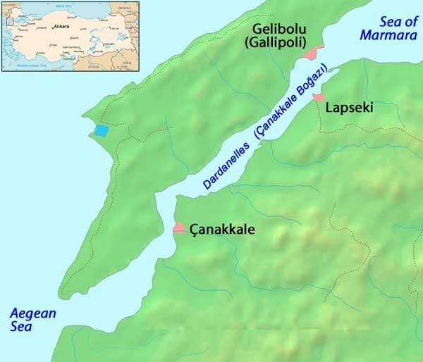 Neden Çanakkale Boğazı Çanakkale Boğazının hem Karadeniz hem de Ege Denizi'nden gelen akıntıların