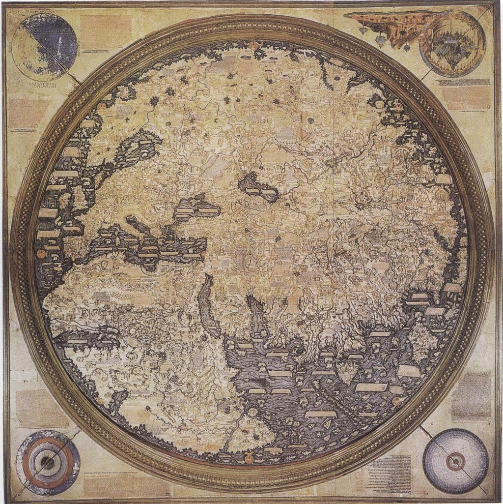 Fra Mauro (1459) nun haritası.
