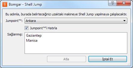 Shell Jump Shell Jump ile, komut satırı özelliğini uzaktaki sistemde kullanmak için SSH veya Telnet destekleyen bir aygıta hızlı bir şekilde bağlanın.