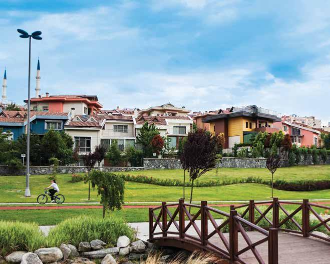 04 İKİTELLİ BAŞAKŞEHİR 4. ETAP VİLLALARI 13 İkitelli Başakşehir 4. Etap Villaları İstanbul İkitelli Başakşehir de gerçekleştirilen proje dört ayrı tipte 97 villadan oluşmaktadır. 35.