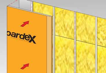 35 36 90 COREX uygulaması İç cephedeki ıslak imalatlar tamamlandıktan sonra COREX