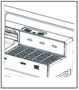 Buharlaştırma Kabının Temizlenmesi Buharlaştırma Kabı Buzdolabınız tam otomatik eritme yapar.