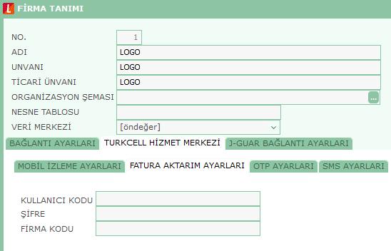 Online Turkcell Fatura Aktarımı Online Turkcell fatura aktarımı ile Turkcell den gelen hizmet faturaları toplu olarak sisteme aktarılır.