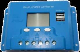 Solar Sarj kontrol cihazı LCD Ekranlı 20A 12V/24V 420