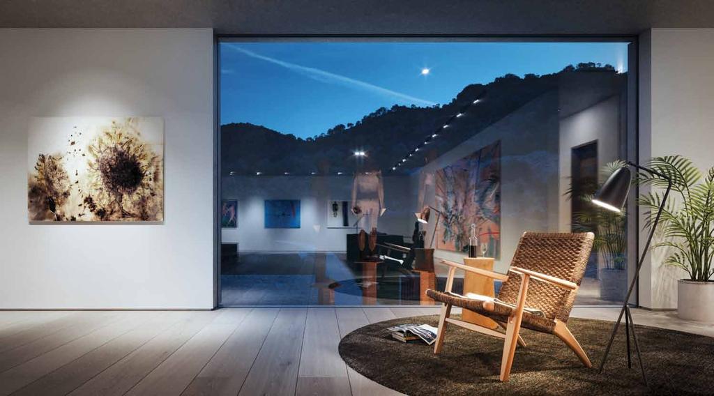 Superhouse S 00 / 30 da ev sahiplerinin özel isteği üzerine güncel sanat koleksiyonlarını sergileyebilecekleri bir galeri alanı da tasarlanmış.