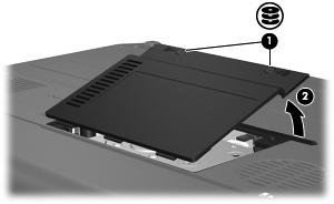 5 Sabit disk sürücüsünü değiştirme DİKKAT: Bilgi kaybını veya sistemin yanıt vermeme durumuna geçmesini önlemek için: Sabit sürücüyü yuvasından çıkarmadan önce bilgisayarı kapatın.