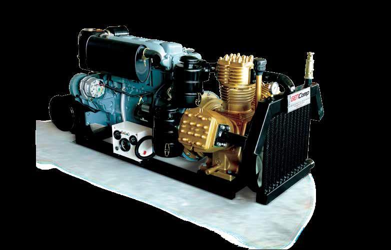 Dizel Kompresör / Diesel Compressor / HR 160-3 TR EN SERBEST HAVA GEÇİŞİ (DEBİSİ) ÇALIŞMA BASINCI MOTOR PİSTON