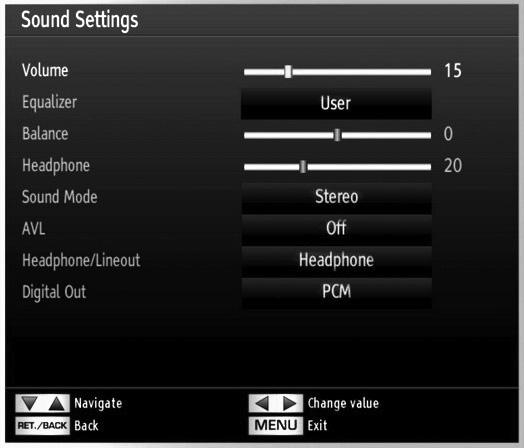 Press or button to select Film Mode. Press or button to set this feature On or Off. Turn this feature on when you are watching fi lms to see the fast motion scenes clearly.