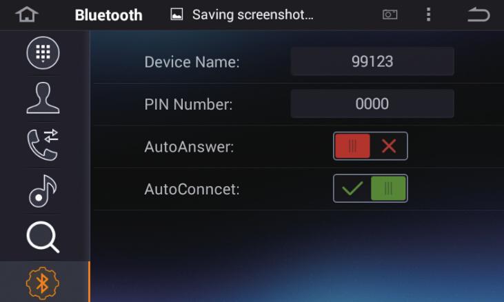 Bluetooth kullanımı Bluetooth arayüzüne girin, Bluetooth aygıtlarını bulun ve şifreyi girin(buna benzer:0000), telefondan Bluetooth fonksiyonlarını kullanın.