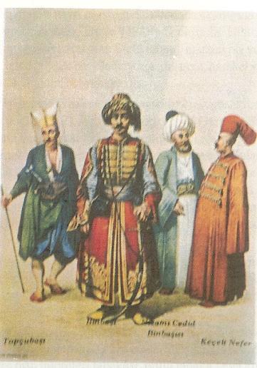 11 Osmanlı Döneminde de keçeden yapılmış başlıklar kullanılmış ve genellikle şekli ile giyen kişinin sınıfını ya da rütbesini gösteren birer kılavuz olmuşlardır.