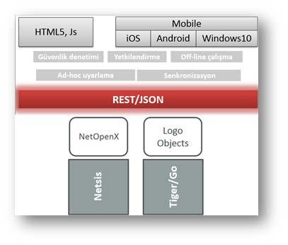 Netsis REST API Netsis Rest Api Netopenx fonksiyonlarını kapsayan, web tabanlı ya da mobil uygulama geliştirme için standardizasyon, kolaylık ve tutarlılık sağlayan bir arayüzdür.