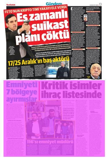 Sayfa : 13 İSTANBUL Tiraj