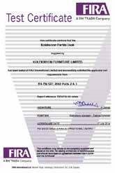 Certificate Atos Desking Range Test Certificate Lean Desking Range Test Certicate Khan Meeting Table Test Certificate
