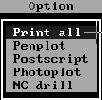 görüldüğü gibi değişik seçeneklere sahiptir. Şekil 107'deki iletişim kutusundan Print all komutu çalıştırıldığında ekrana Printer output options penceresi gelir (şekil 108).