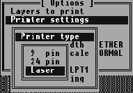 alt komutuna tıklandığında ekranda görülen iletişim kutusu Şekil 109: Layers to Print komutunun alt seçenekleri katların seçimi yapılır.