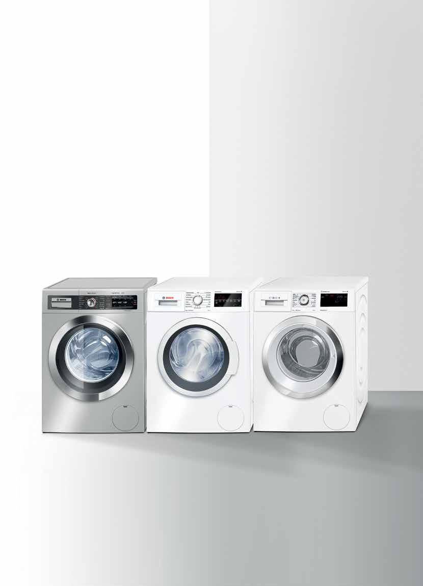 10 yıl motor garantisi. Bosch EcoSilence Drive motorlu çamaşır makineleri tam 10 yıl motor garantili.