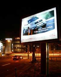 cm x 200 m Işıksız billboard