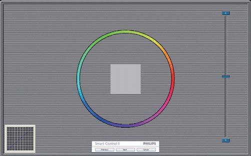 3. Görüntünün En İyi Duruma Getirilmesi İlk renk kalibrasyon ekranı: ECO İkinci renk ekranı engelleninceye kadar