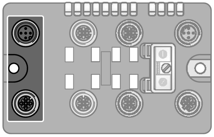 6625208 Auxiliary Power Extension cable (example): RKC 4.4T-2-RSC 4.4T ident-no.