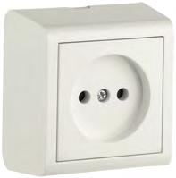 One Way Switch & Socket Outlet (Earthed) Double One Way Switch &
