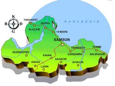 Geniş, verimli ve sulak topraklara sahip olan ilçe, her türlü tarım ürününün yetiştirilmesi mümkündür Günümüzde çeşitli tarım ürünleri (Soya, mısır, şekerpancarı, Her türlü yaş sebze ve meyve)