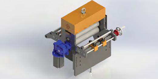 Plaka Sürücü Sistemleri PPF Mini Serisi 10 mm - 600 mm ye Kadar Plaka Genişliği 0,2 mm - 2 mm Sac Kalınlığı