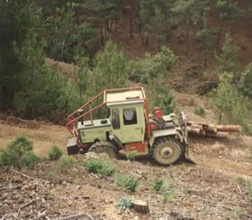 Ülkemizde orman traktörleri içinde en çok kullanılan tipler MB Trac