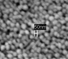 1 deki taramalı elektron mikroskop görüntüsünde hazırlanan nanoparçacıkların ortalama büyüklükleri 40-60 nm aralığında olduğu görülmektedir. Şekil 3.