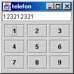 Örnek 5 2 Telefon GUI Bileşenleri public static void main(string args[]) telefon app = new telefon();