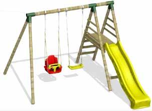 salıncak 1 adet tahterevalli salıncak OMEGA Serisi Çocuk Oyun Parkları 220 cm 340 cm