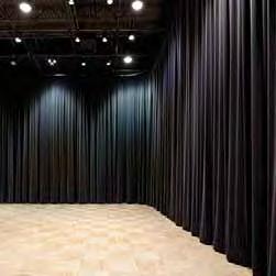 Disrupter Curtain Systems The curtain is used to divide the stage surface area in front of the