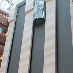 Elevator Curtain Systems Moving curtain mechanism is covers