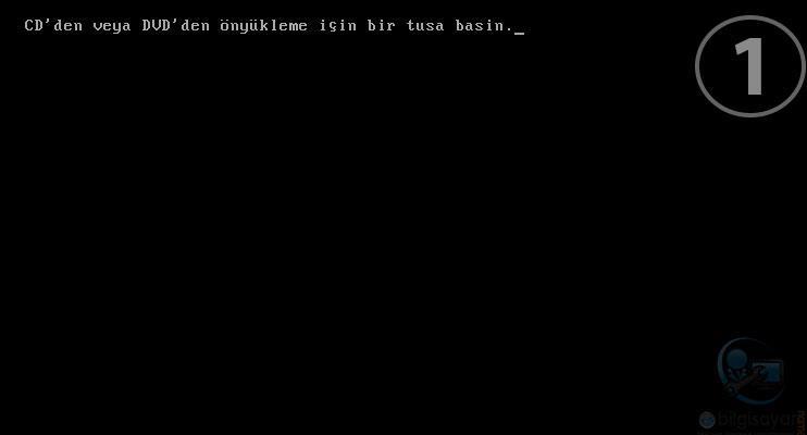 Windows 7 Kurulumu Resimli Anlatım Adımları (Windows Kurulumu) Şimdi bu adımları tek tek numaralandırıldığı biçimiyle inceleyelim ve