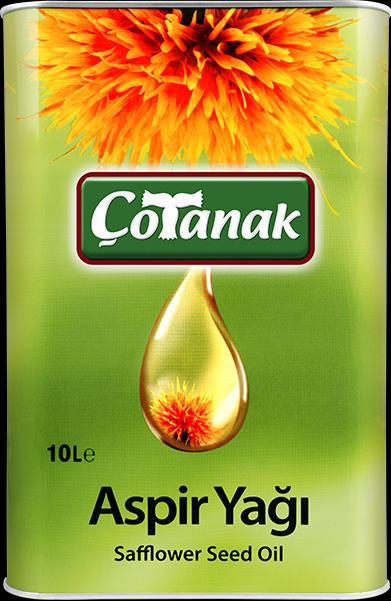 Çotanak Safflower Oil contains high levels of ω-6 fatty acids