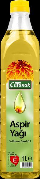 Çotanak Safflower Oil is very rich in vitamin E.