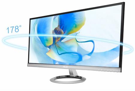 Designo MX299Q monitörün 178 geniş görüntüleme açısı sunan 21:9 en-boy oranına sahip LED arka aydınlatmalı AH- IPS A+ paneli, hem yatay hem de dikey düzlemlerde renk kaymalarını en aza indirerek