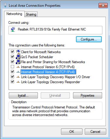 Windows 7 IP Address Setup Başlat düğmesini tıklatın, Denetim Masası'nı tıklatın.