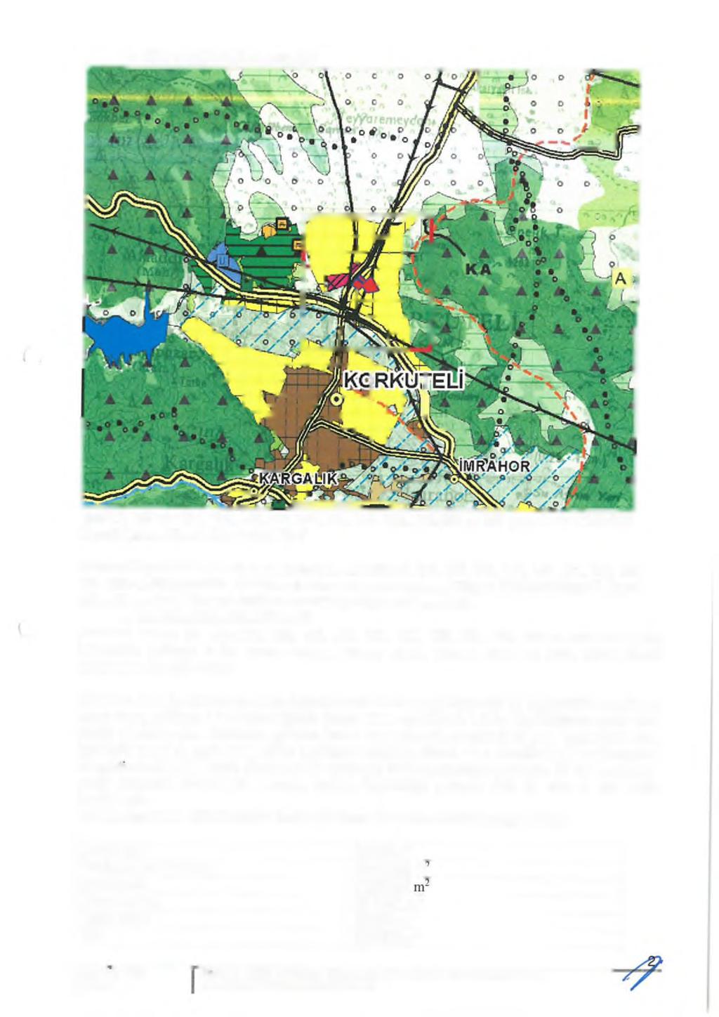 4. ÜST ÖLÇEKLİ PLANLAR Şekil 3. 128 ada 104, 105, 143, 144, 145, 181, 182, 183, 194, 292 ve 293 parsellerin I/IOO.