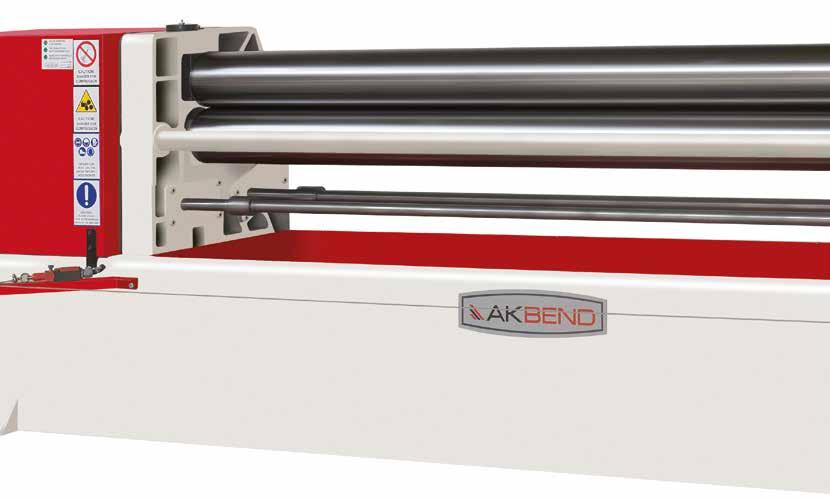 ASM TECHNICAL INFORMATIONS TEKNİK BİLGİLER Working Length (mm) Çalışma Boyu (mm) Pre-Bending (mm) Önbüküm (mm) Max.Thickness (mm) Maks. Kalınlık (mm) Top Roll Ø (mm) Üst Top Ø (mm) Min.