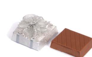 Serisi Yazgülü Çikolata Gianduja Filled Milk Chocolate Silver Serisi Yazgülü Çikolata