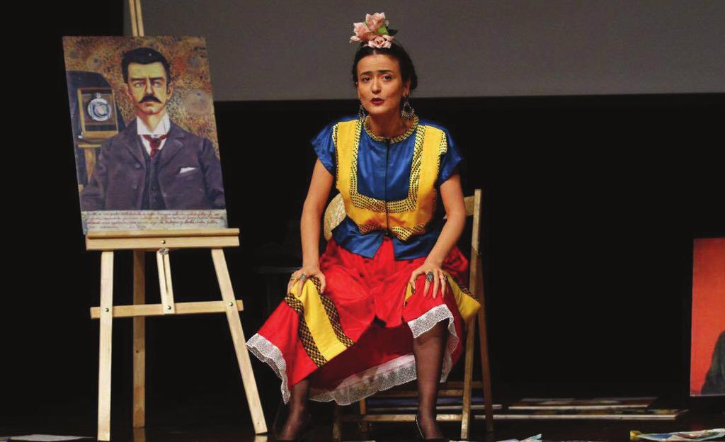 05 MART 2018 19.00 Ben Frida Kahlo Ankara Devinim Tiyatrosu Ahmet Yapar ın yazıp yönettiği oyunda Frida Kahlo yu Fatmanur İsmailçebi canlandırıyor.