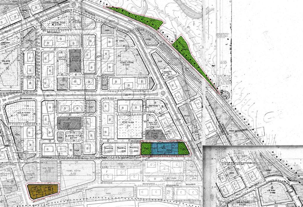 Planlama alanında geçerli plan notları şu şekildedir. Plan Notları: 1.