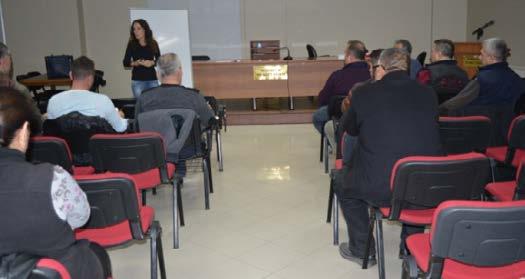 Eğitimler Didem Sarıbaş tarafından Susurluk Ticaret Odası Şerafettin Tunalı Konferans Salonu nda gerçekleştirilmiştir.