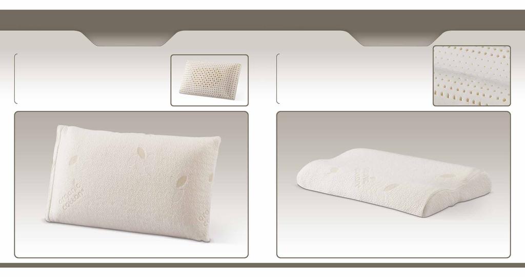 Latex Armoni Yastık Pillow Ürün Kodu: 607 Latex Sedef Yastık Pillow Ürün Kodu: 608 * Latex ağaçtan elde edilen doğal kauçuktur. * Terlemeyi azaltır. * Kılıf örme pamuk kumaştan imal edilmişitir.