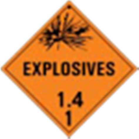 Döküman 1.1.2016 1 21.02.2017 4-3 Sınıf 1 1 Patlamalar veya piroteknik etkiler üretmek için kullanılan patlayıcı maddeler ve ürünler Alt-Sınıflar 1.1 Kitlesel patlama tehlikesi taşıyan patlayıcılar 1.