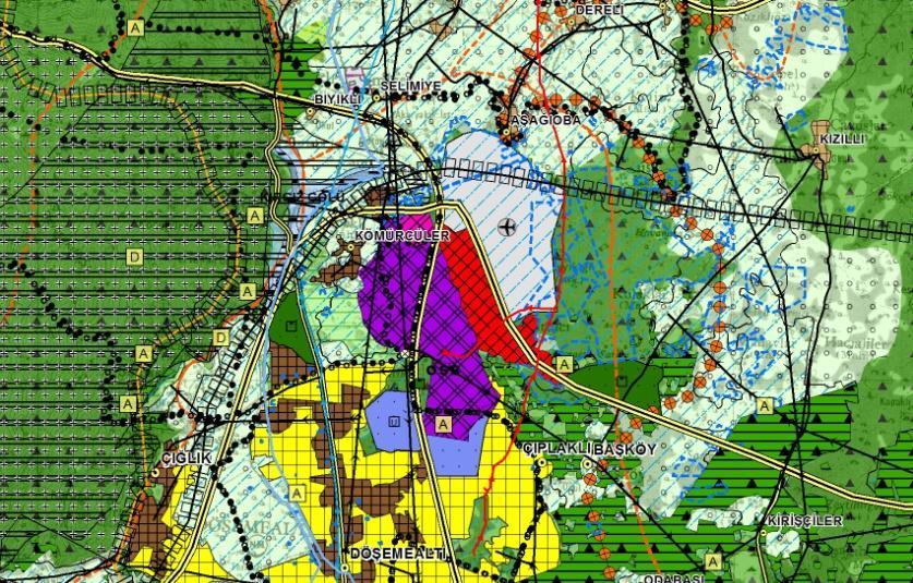 3. MEVCUT PLAN DURUMU 3.1. 1/100.000 Ölçekli Çevre Düzeni Planı Plan değişikliğine konu alan, 27.08.2015 tarihinde onaylanan Antalya- Burdur-Isparta Planlama Bölgesi 1/100.